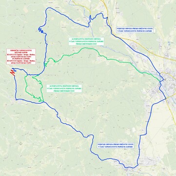 PREGLEDNA SITUACIJA - OBVEŠČANJE JAVNOSTI